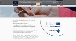 Desktop Screenshot of erfo.hu