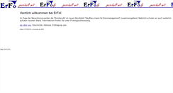 Desktop Screenshot of erfo.de